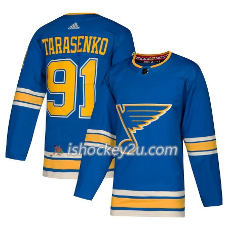 Mænd NHL St. Louis Blues Trøje Vladimir Tarasenko 91 Adidas 2018-19 Alternate Authentic